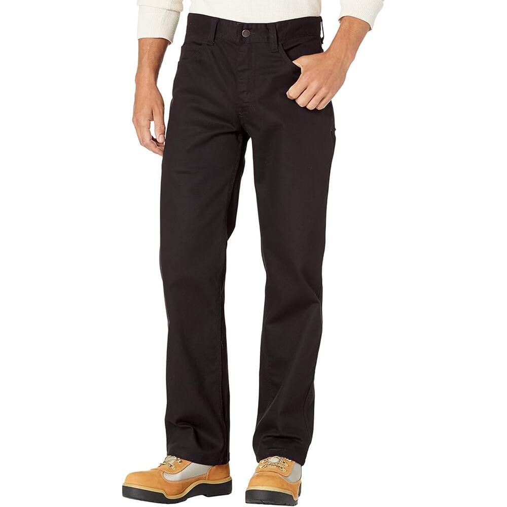 Wolverine Men's 32x34 Black Flame Resistant Traditional Fit Jeans Stretch J12-15